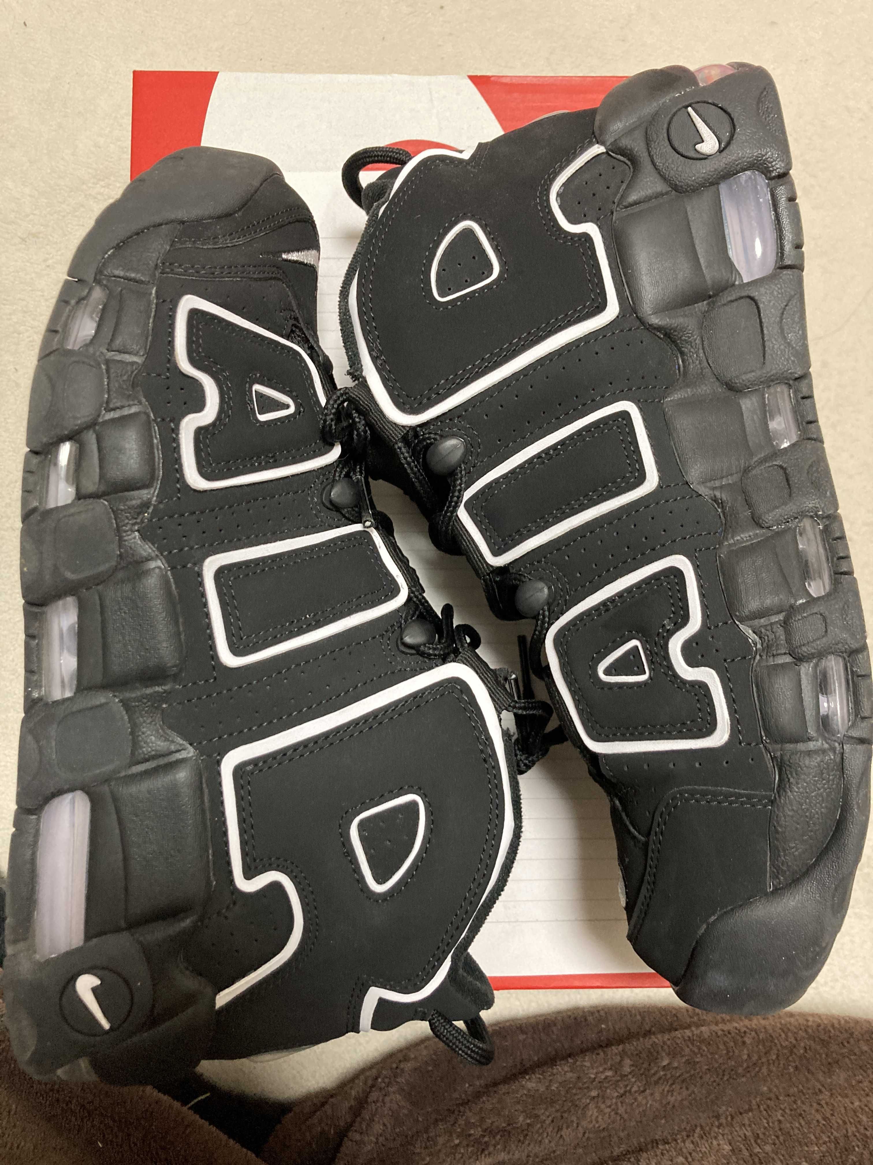 Nike Air More Uptempo "Black/White"(2020)