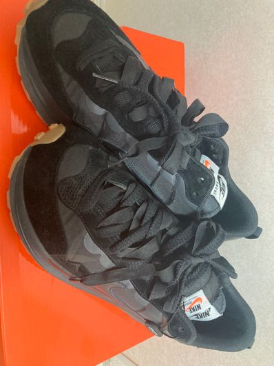 sacai × Nike VaporWaffle "Black Gum"