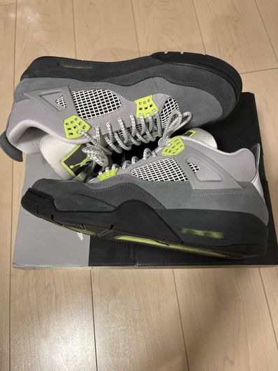 NIKE AIR JORDAN 4 RETRO LE "NEON"