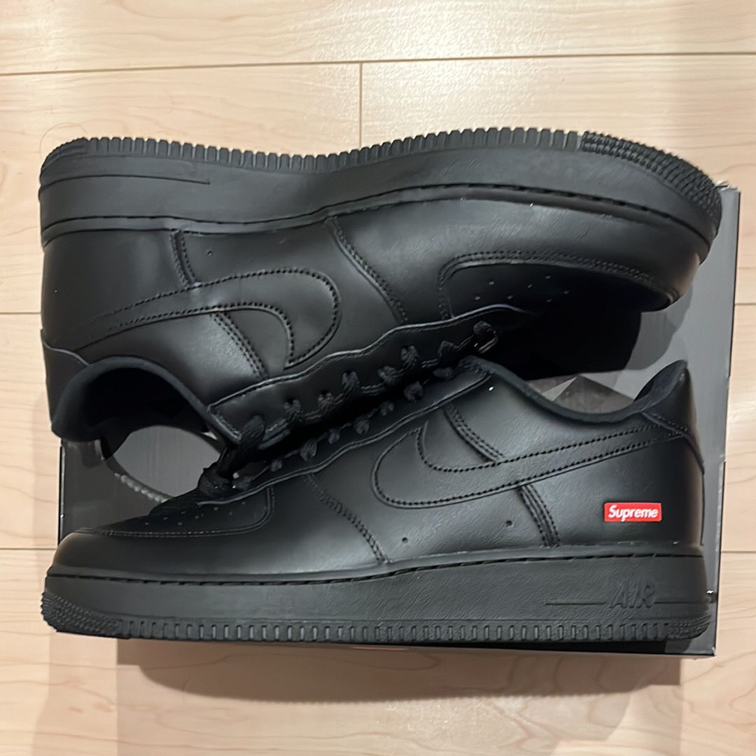 Supreme × Nike Air Force 1 Low "Black"