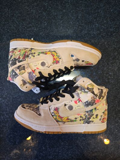 Supreme × Nike SB Dunk High "Rammellzee"