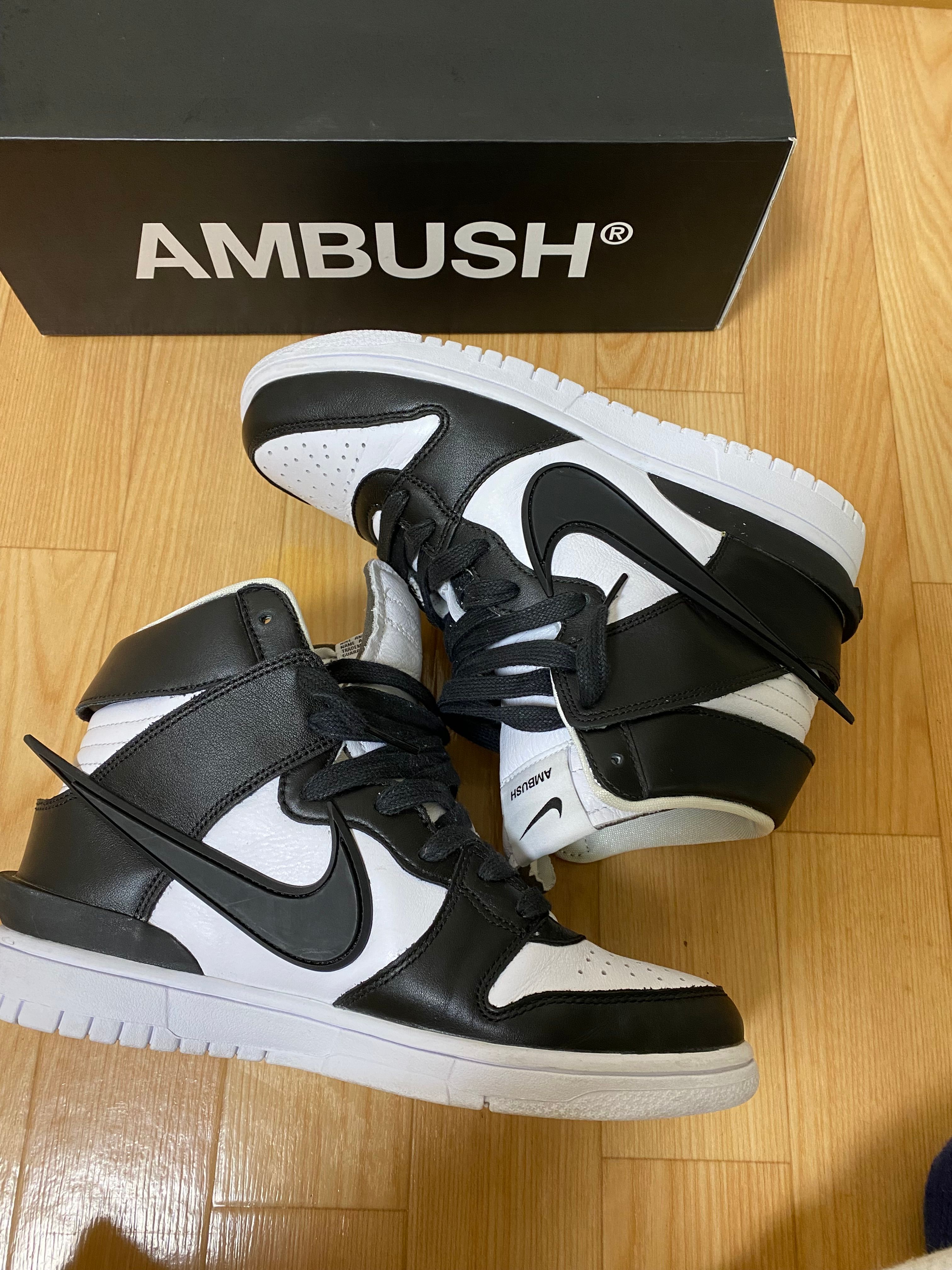 AMBUSH × Nike Dunk High "Black"