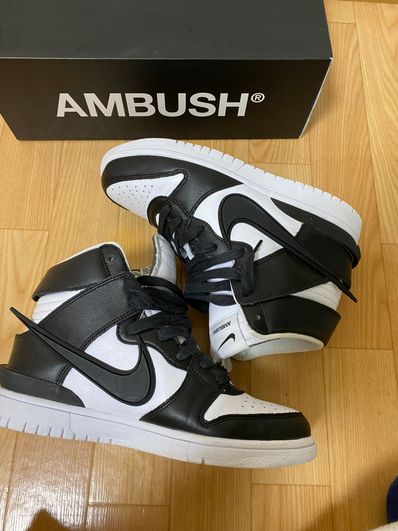 AMBUSH × Nike Dunk High "Black"