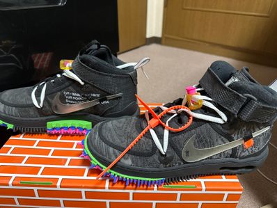 Off-White × Nike Air Force 1 Mid "Black"