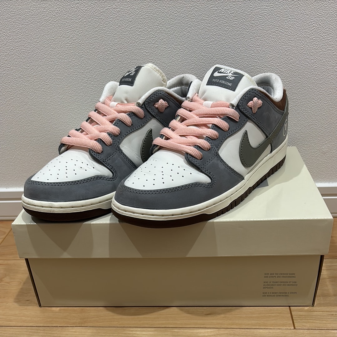 美品 未使用 NIKE ナイキ SB DUNK 堀米雄斗28.5 ダンク グレー ナイキ×堀米雄斗の新作コラボスニーカーをご紹介！買取価格も公開中
