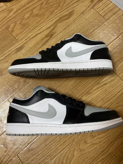 Nike Air Jordan 1 Low "Black/Light Smoke Grey"