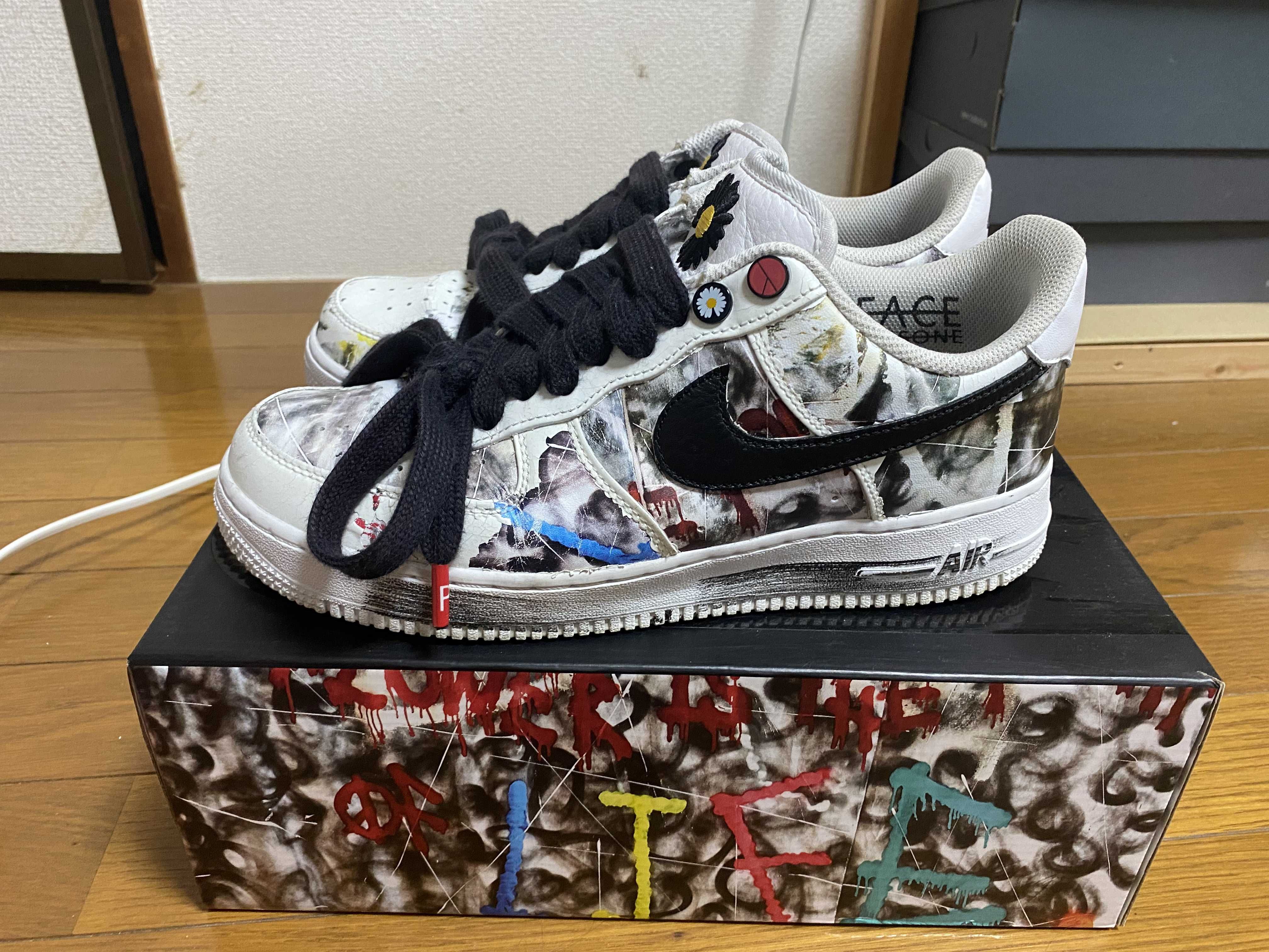 PEACEMINUSONE × Nike Air Force 1 Low "Para-noise/White/Black" / G-DRAGON