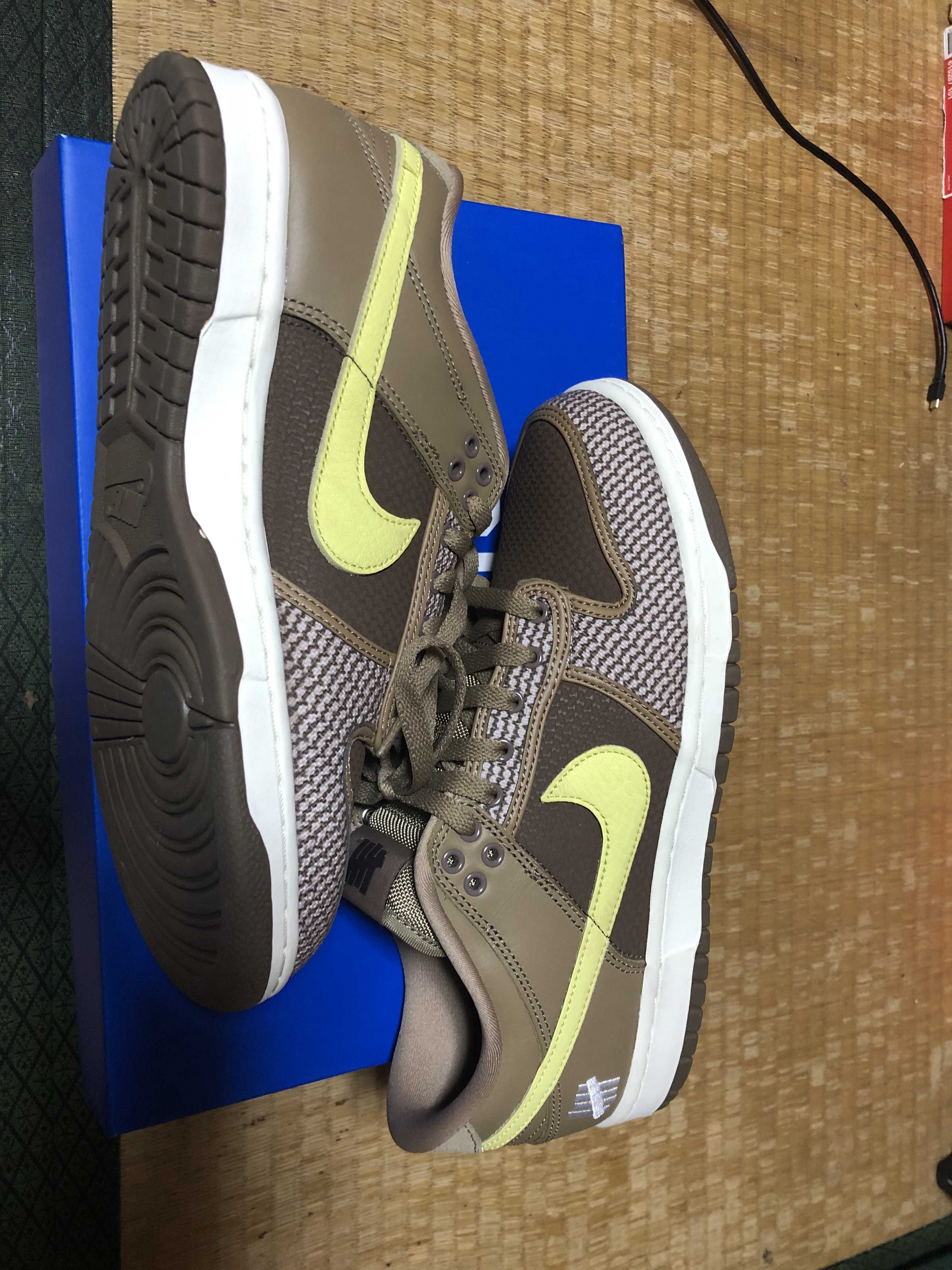 UNDEFEATED × Nike Dunk Low SP  "Canteen/Lemon Frost/Palomino"