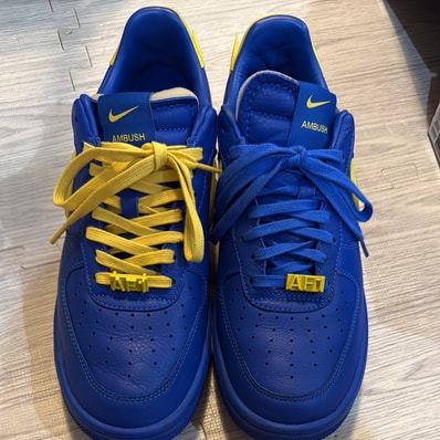 AMBUSH × Nike Air Force 1 Low "Game Royal and Vivid Sulfur"