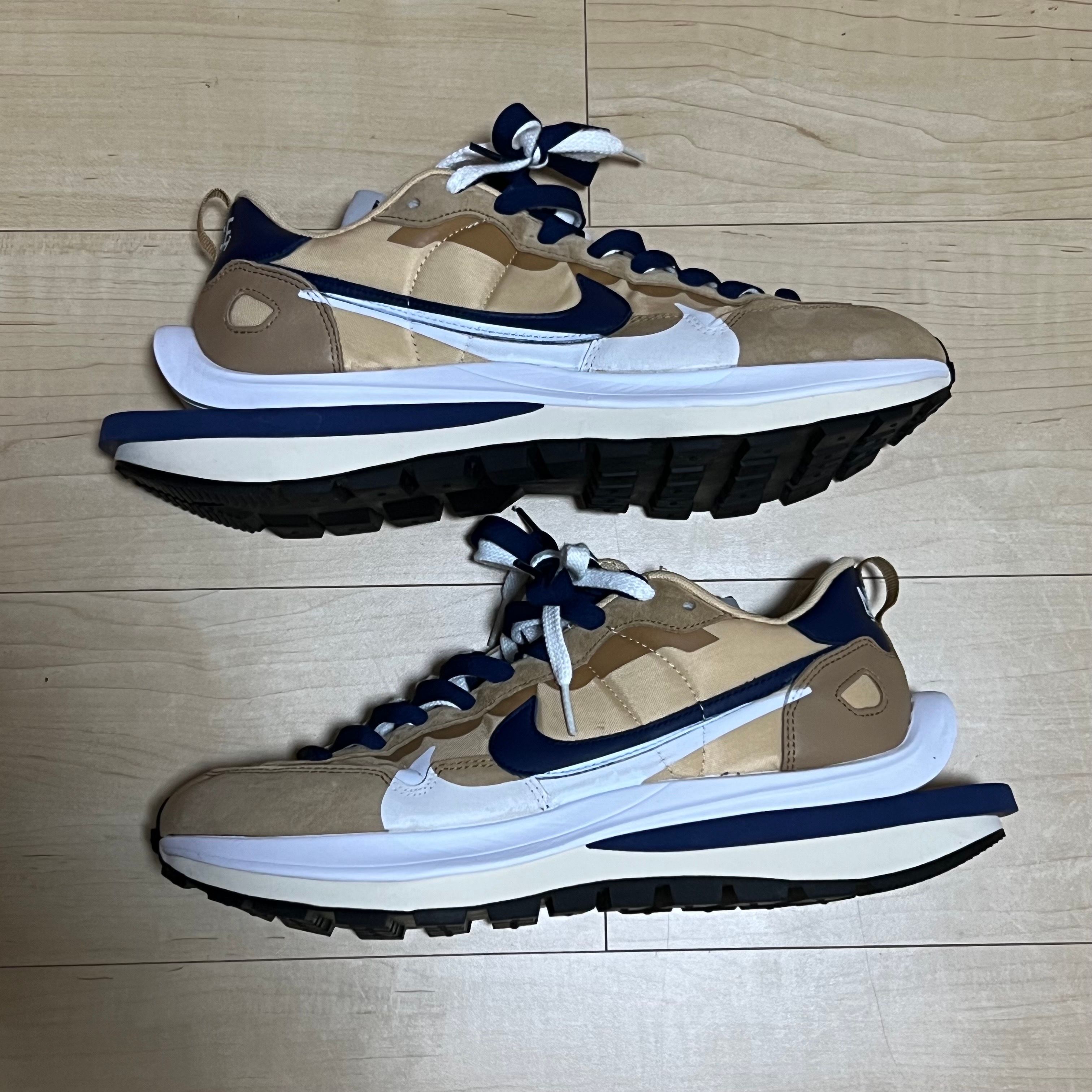 Sacai × Nike Vapor Waffle "Sesame And Blue Void"
