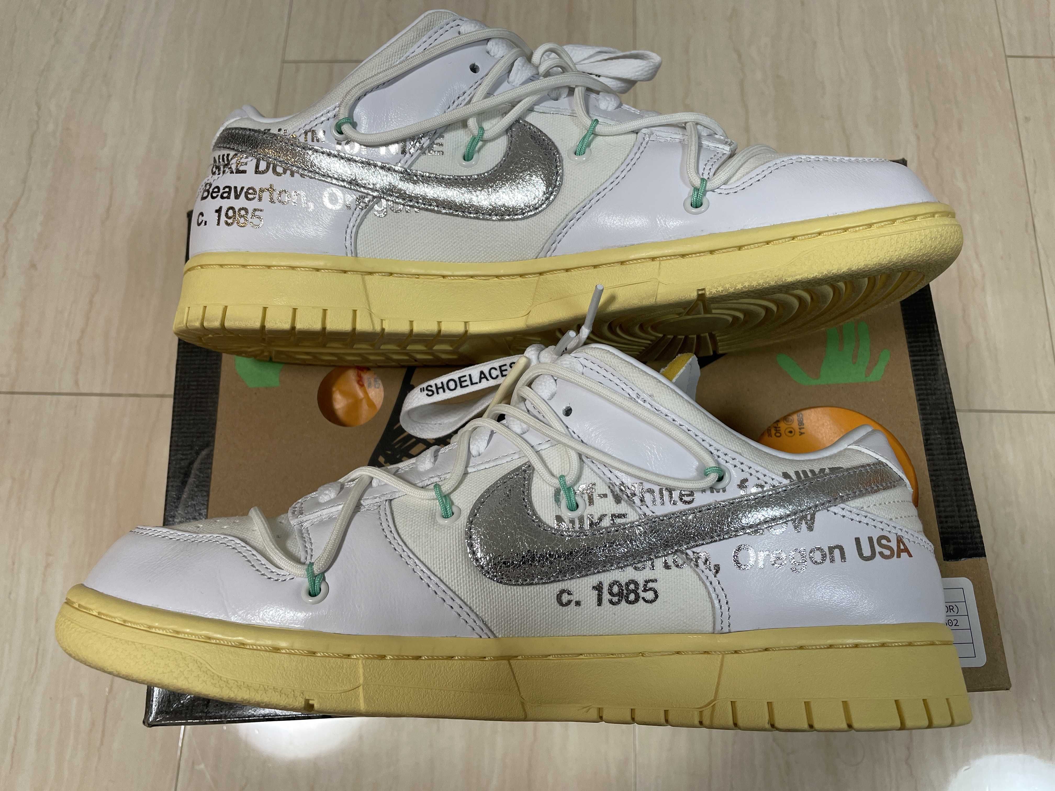Off-White × Nike Dunk Low 1 of 50 "Lot.1"