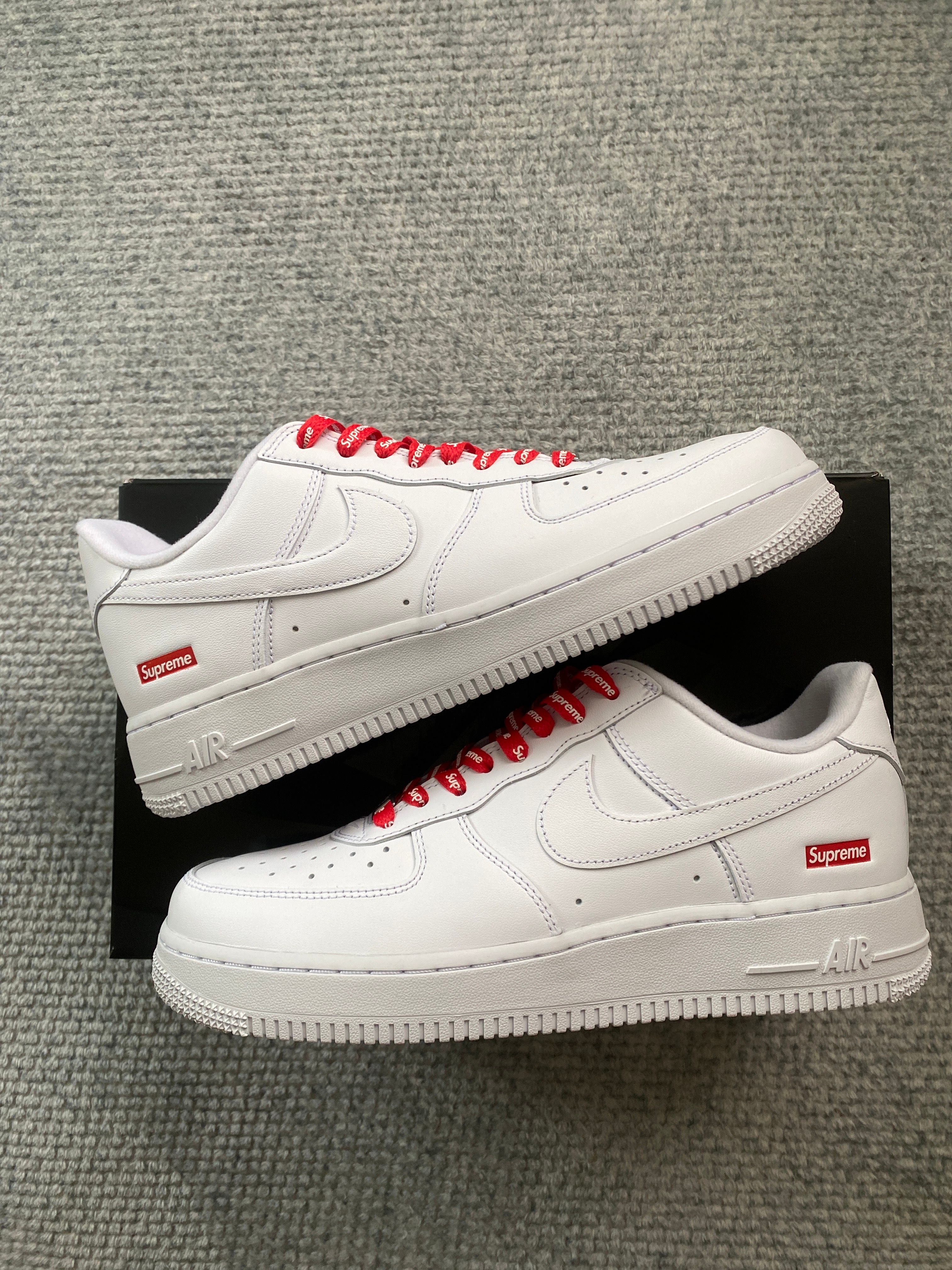 Supreme × Nike Air Force 1 Low "White"