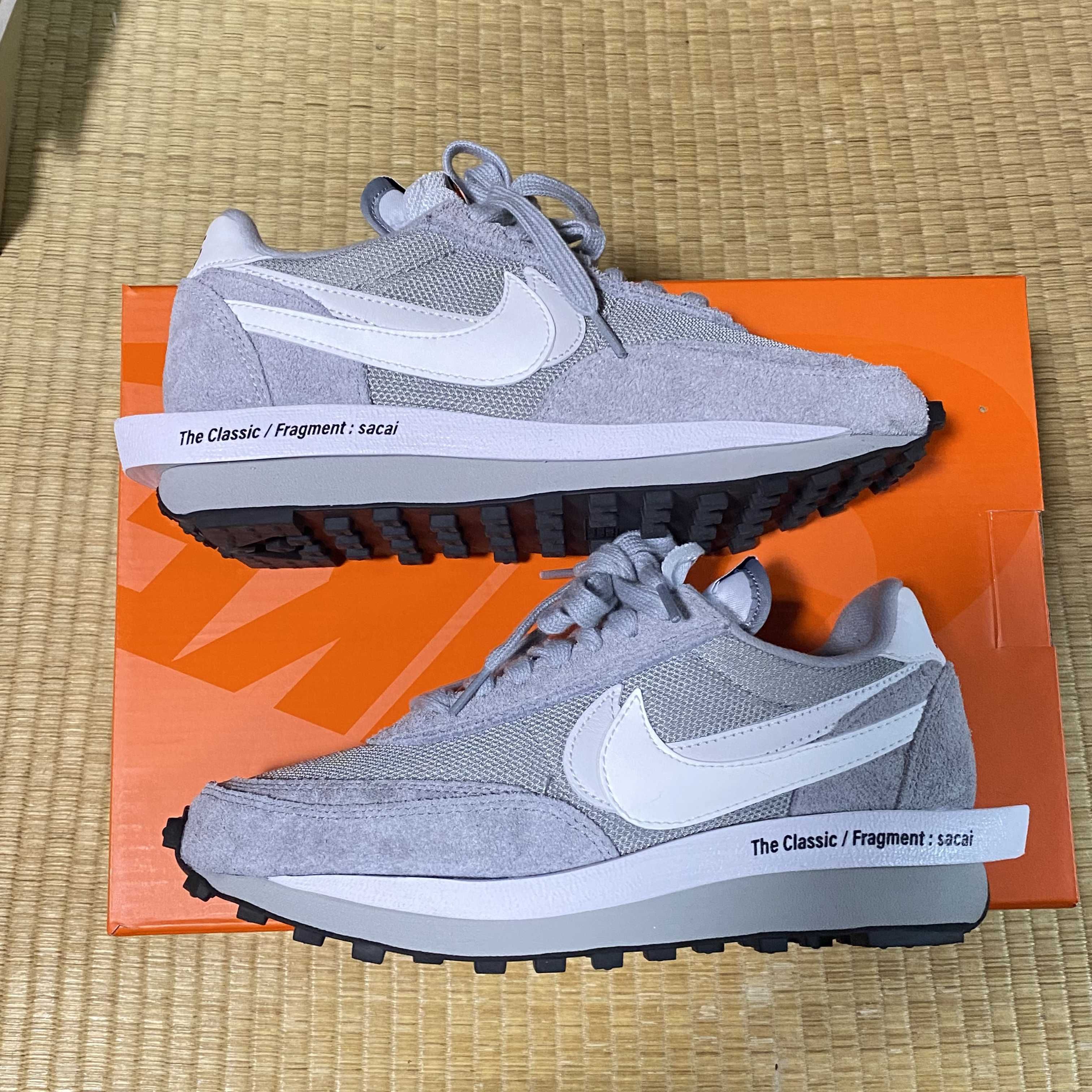 Fragment × sacai × Nike LD Waffle "Light Smoke Grey"