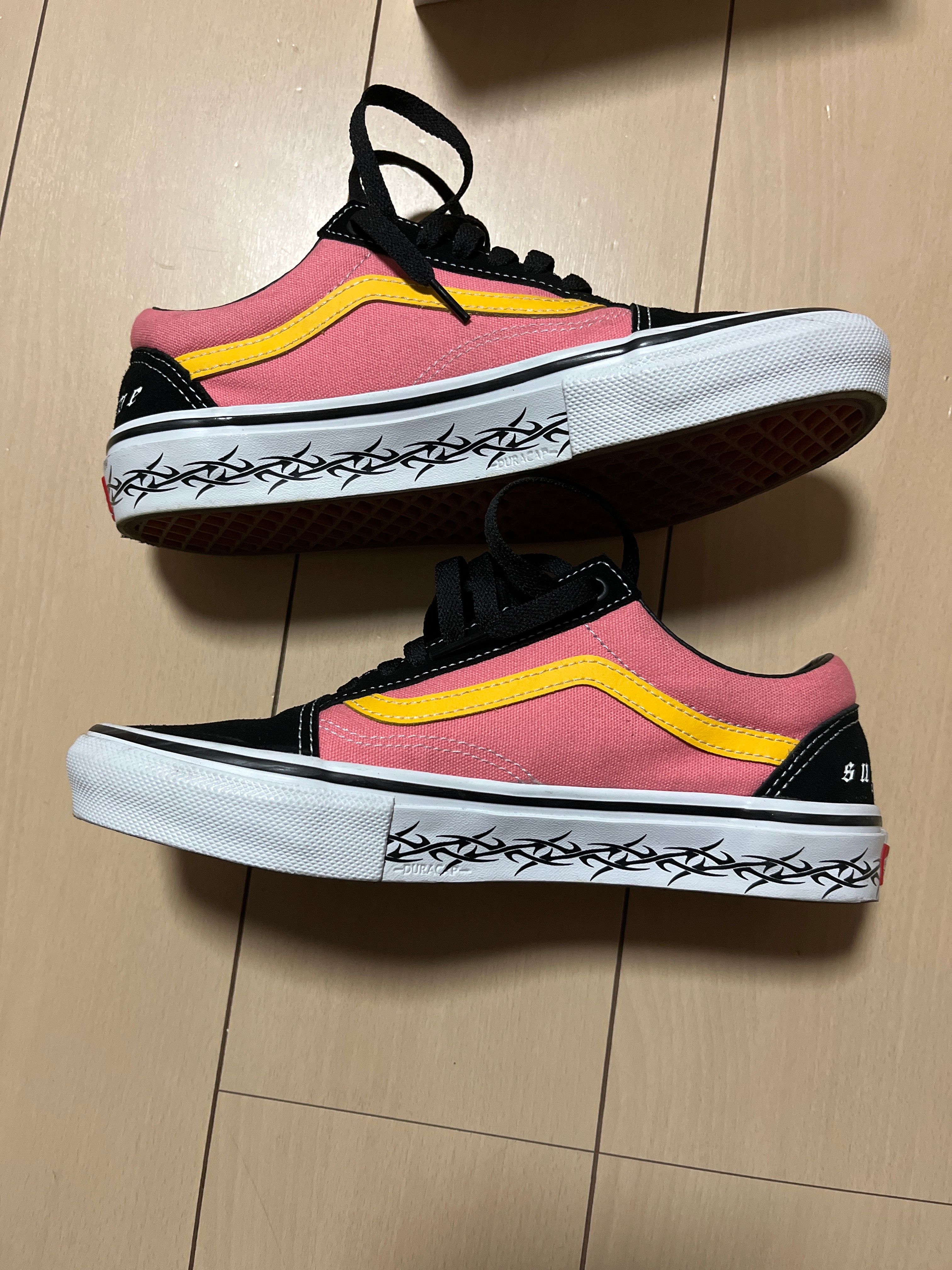 Supreme × Vans Old Skool "Pink"