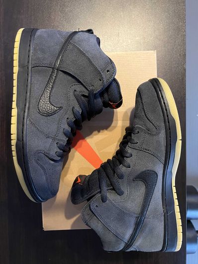 Nike SB Dunk High Orange Label "Dark Grey"
