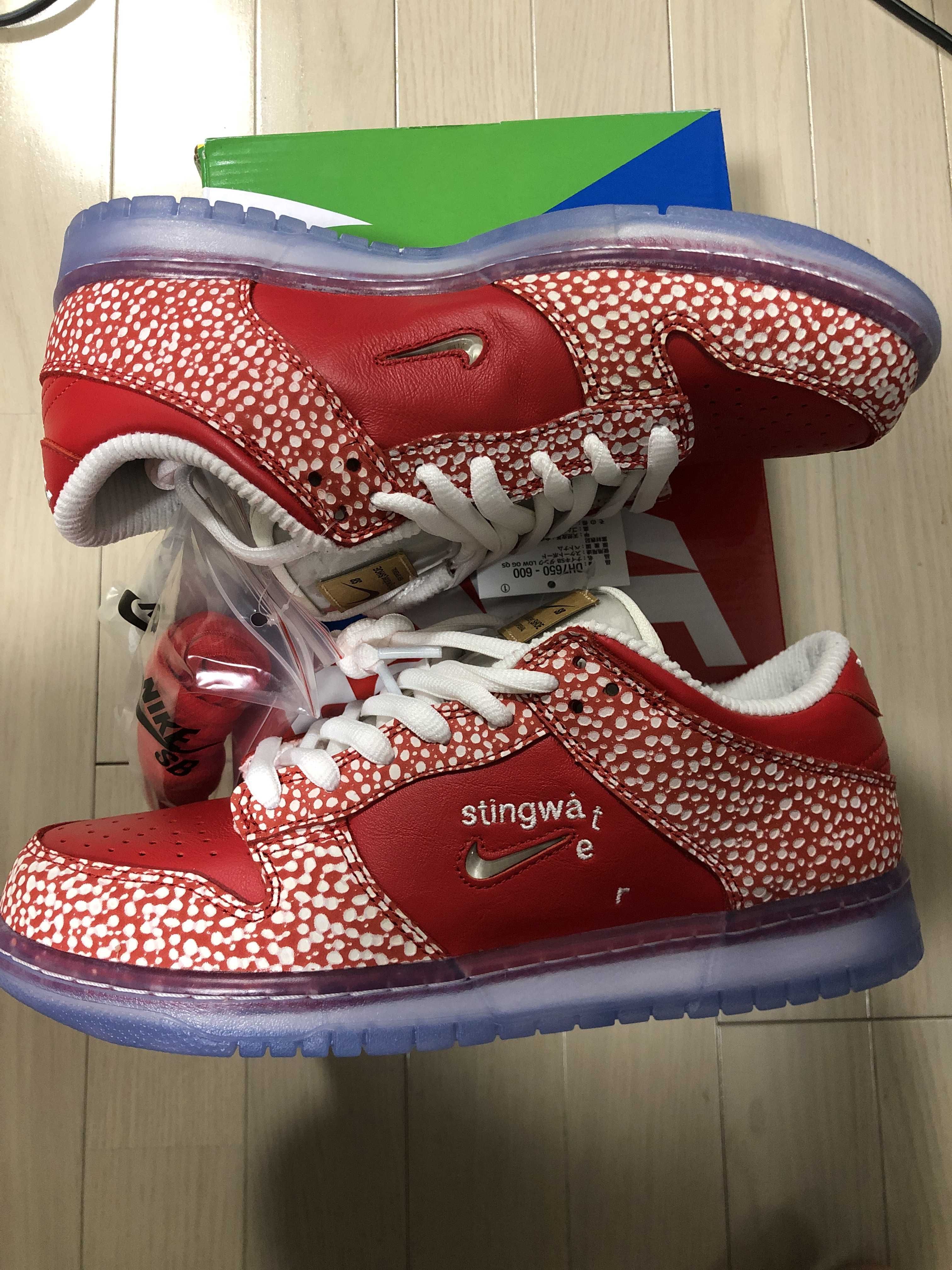 Stingwater × Nike SB Dunk Low "Magic Mushroom"