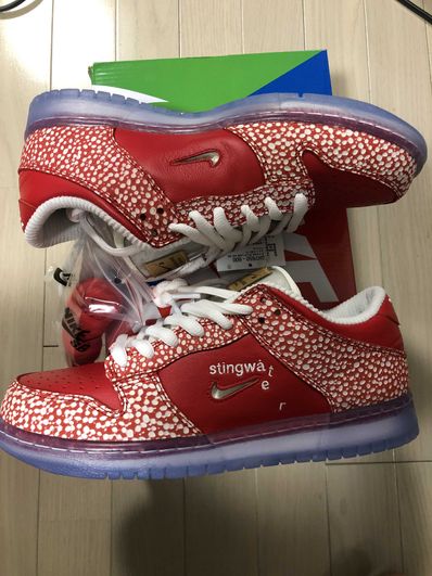 Stingwater × Nike SB Dunk Low "Magic Mushroom"