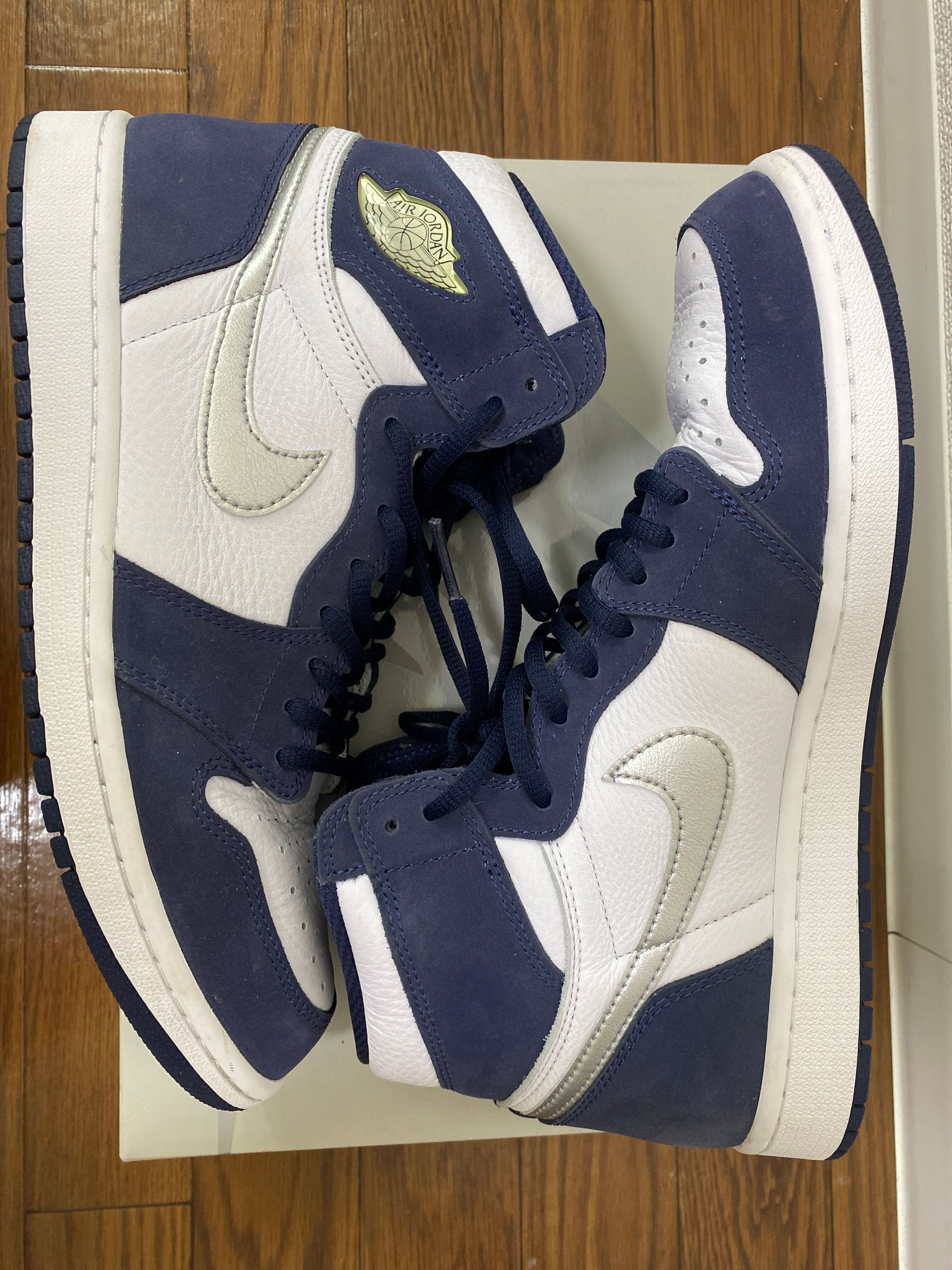 Nike Air Jordan 1 High OG CO.JP "White/Midnight Navy" (2020)(ブリーフケースなし)