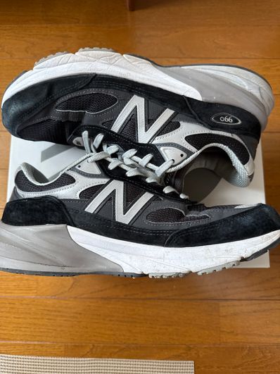 New Balance 990V6 "Black" (Heel NB Logo)