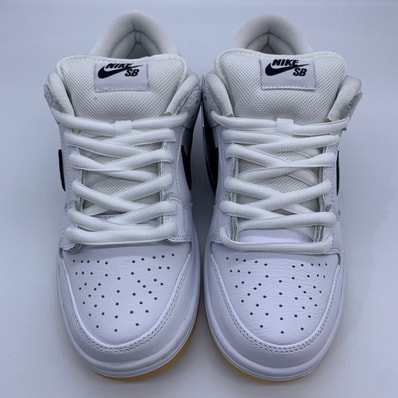 Nike SB Dunk Low Pro "White/Black-White-Gum Light Brown"