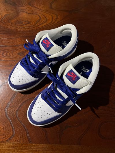 Nike SB Dunk Low "Los Angeles Dodgers/Deep Royal Blue"