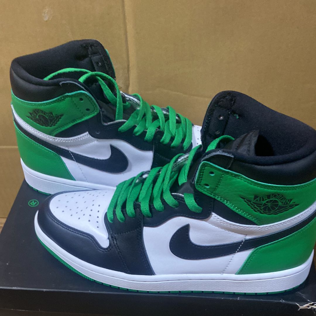 Nike Air Jordan 1 Retro High OG "Celtics/Black and Lucky Green" (2023)
