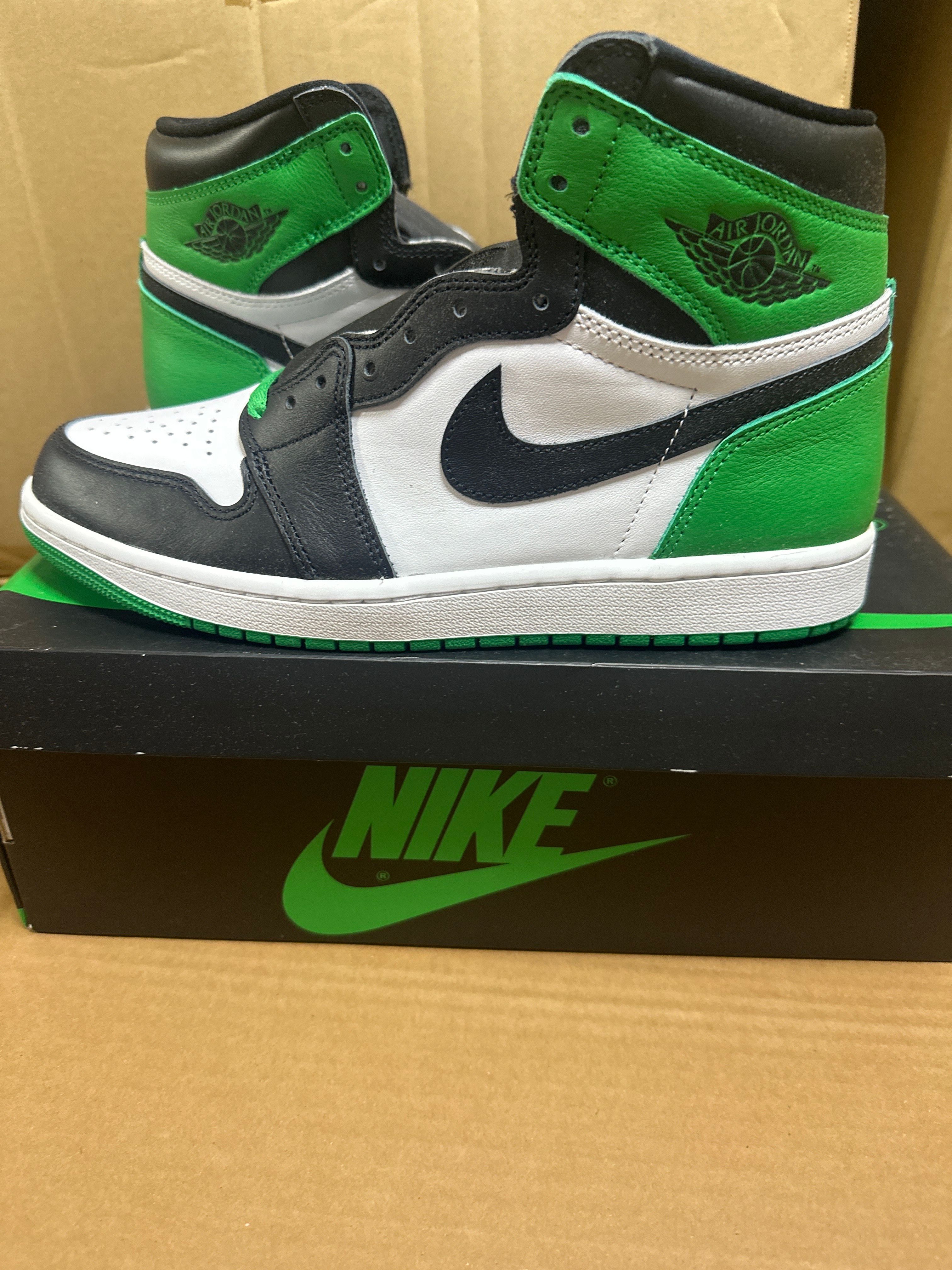 Nike Air Jordan 1 Retro High OG "Celtics/Black and Lucky Green" (2023)