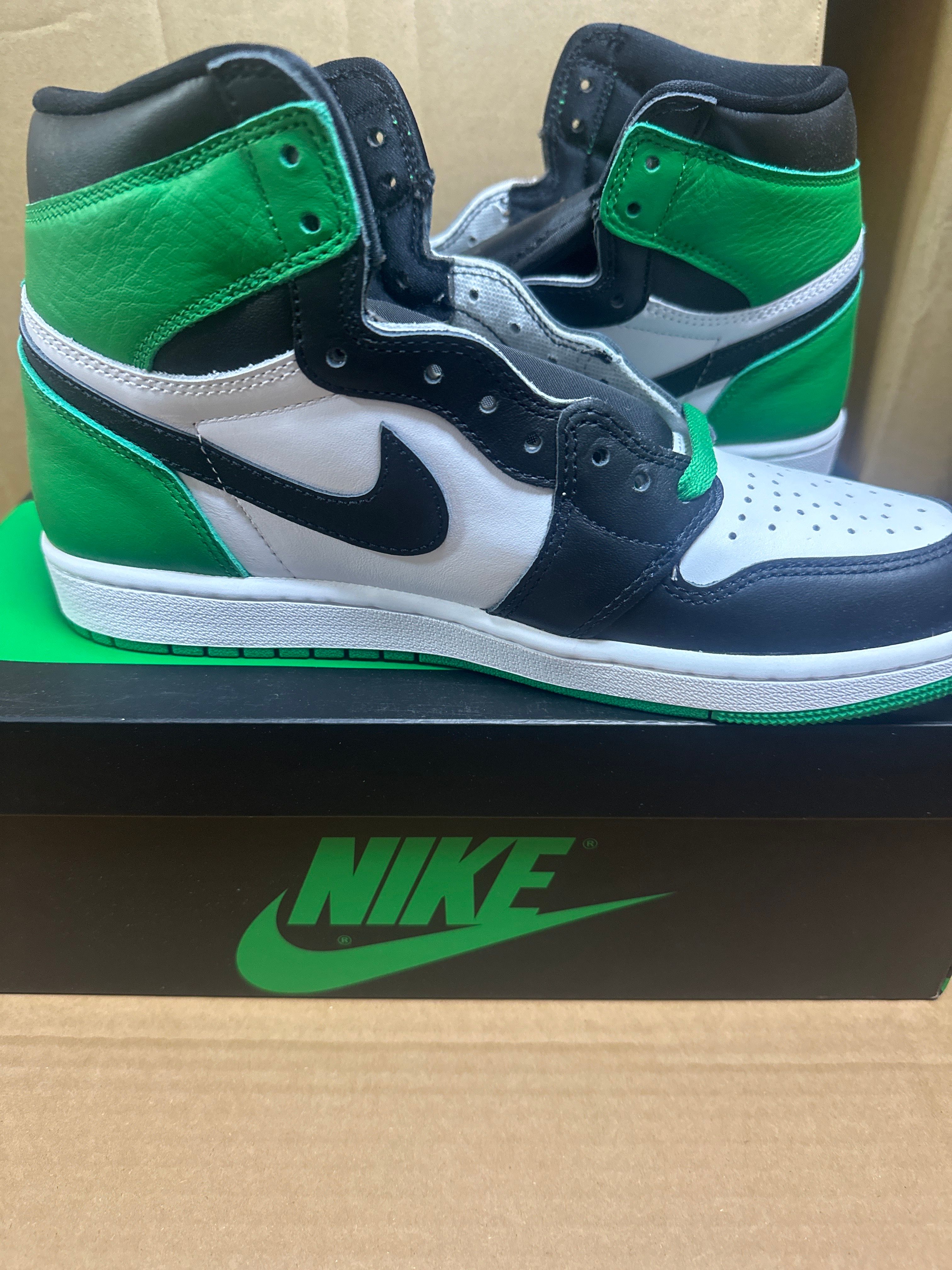 Nike Air Jordan 1 Retro High OG "Celtics/Black and Lucky Green" (2023)