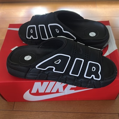 Nike Air More Uptempo Slide "Black" (DV2132-001/DV2137-001)