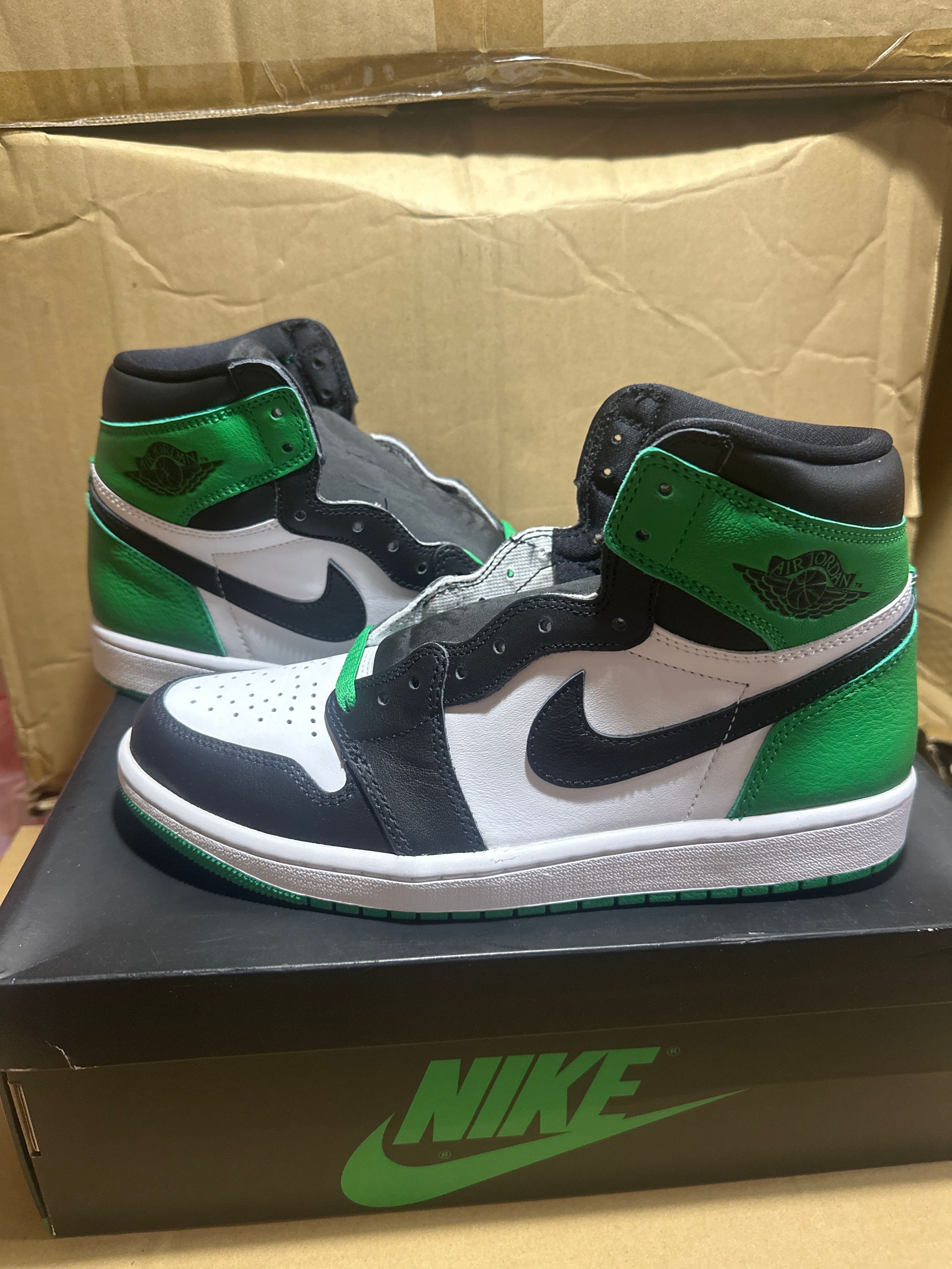 Nike Air Jordan 1 Retro High OG "Celtics/Black and Lucky Green" (2023)