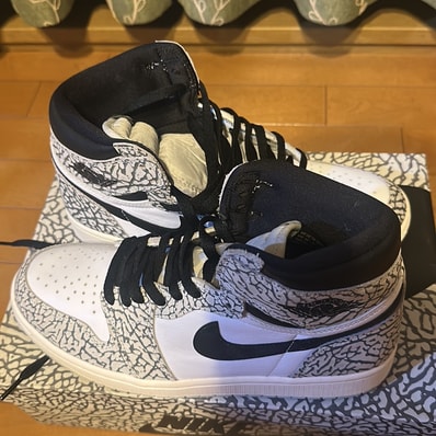 Nike Air Jordan 1 High OG "White Cement/Safari"