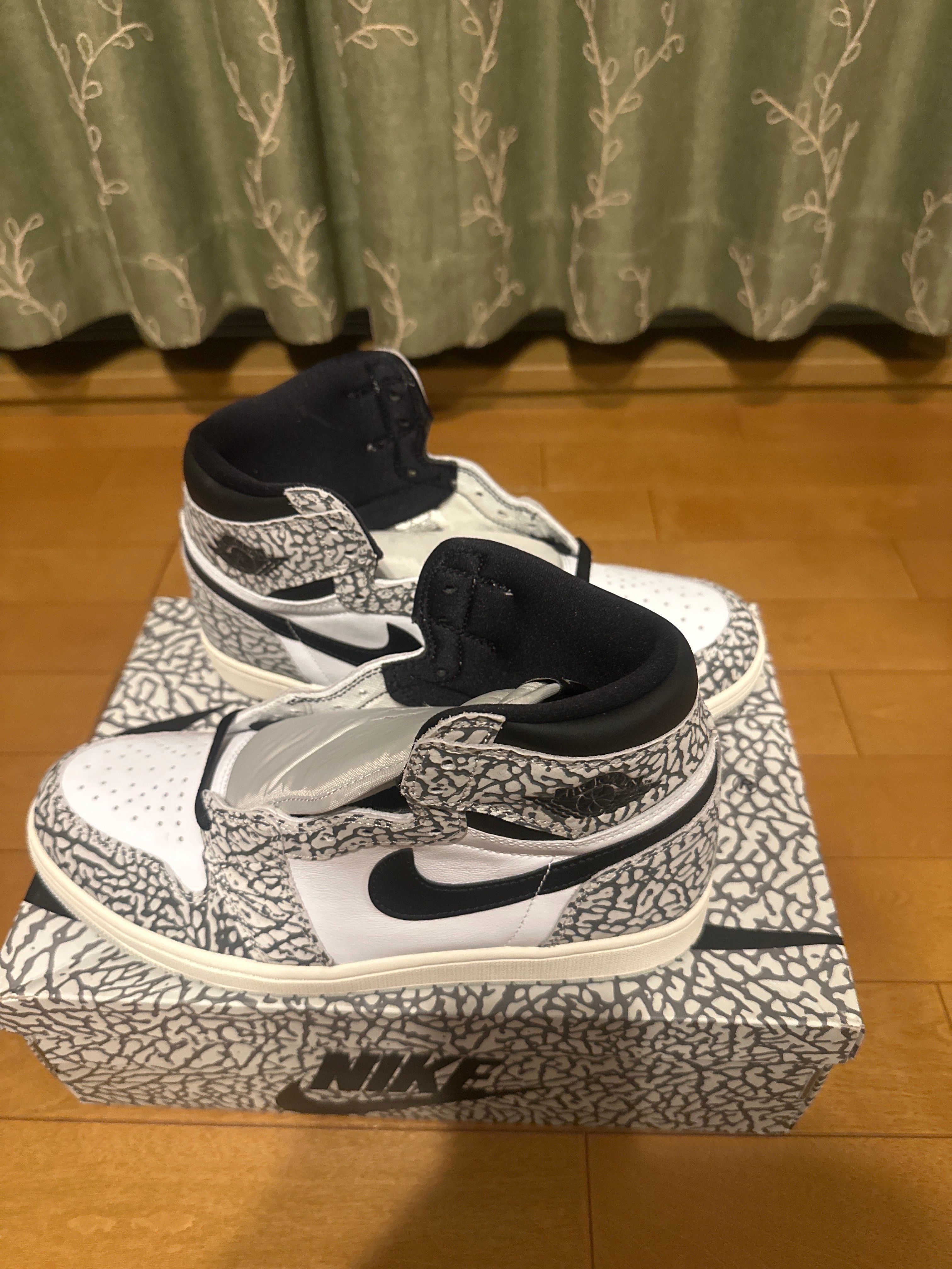 Nike Air Jordan 1 High OG "White Cement/Safari"