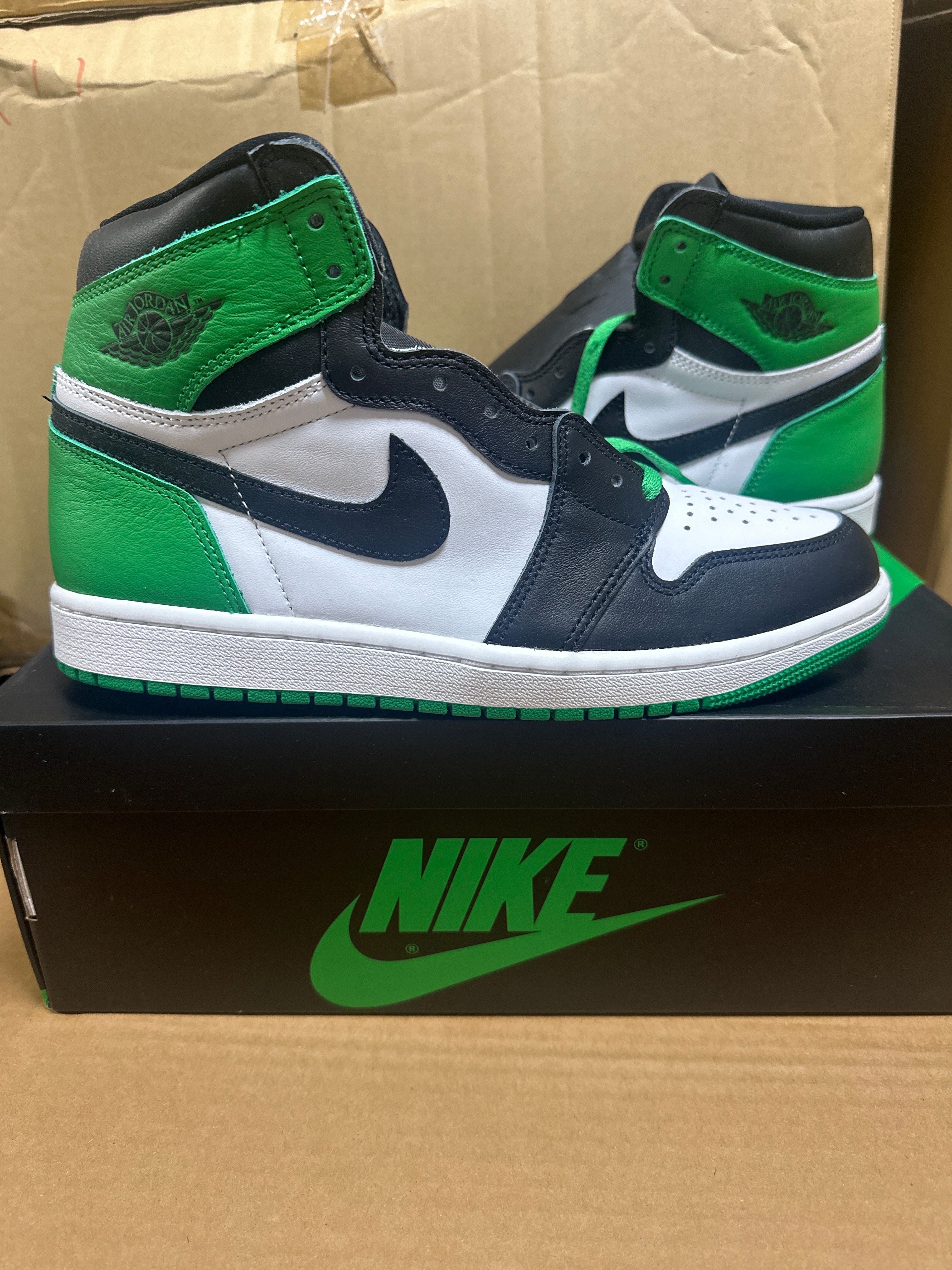 Nike Air Jordan 1 Retro High OG "Celtics/Black and Lucky Green" (2023)