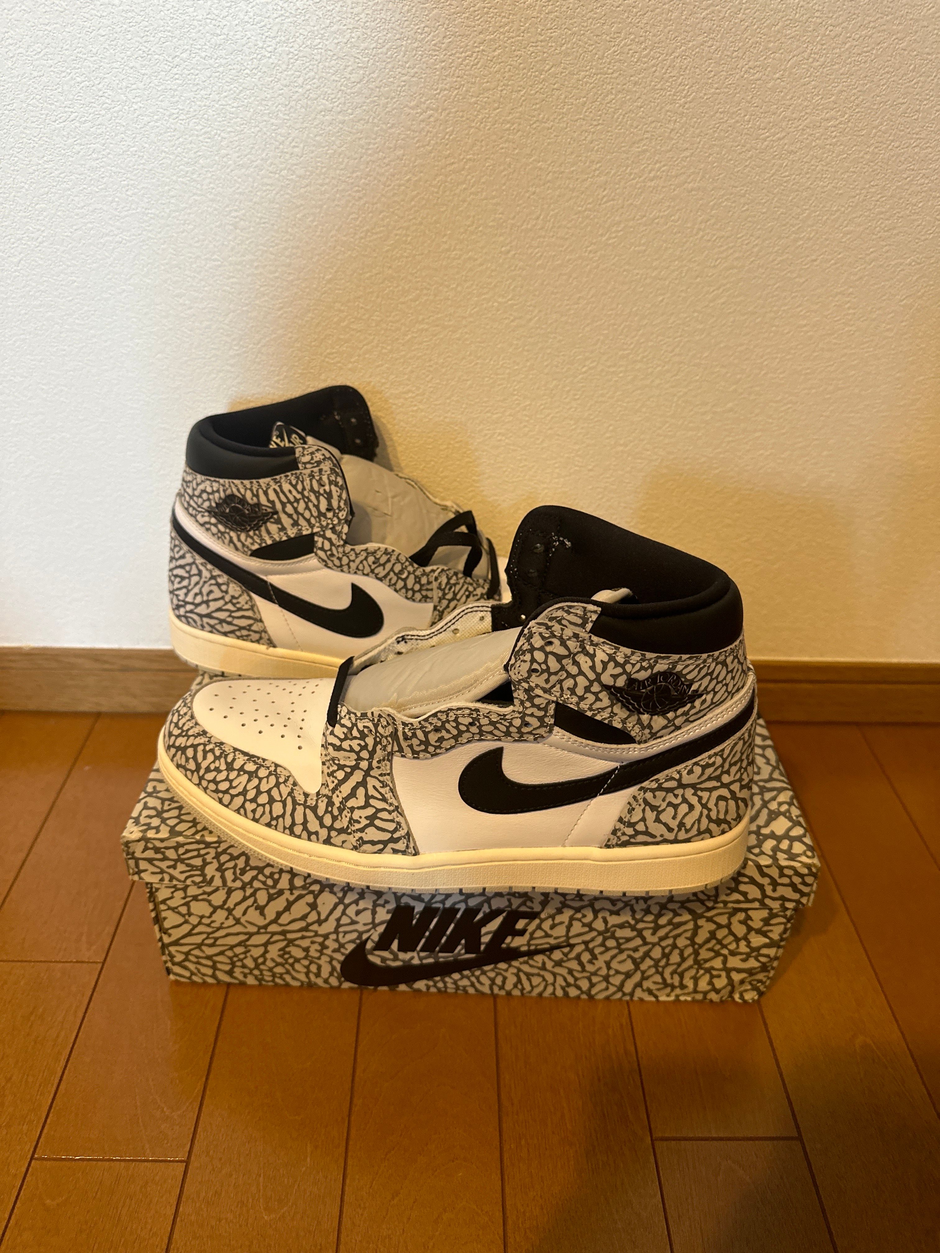 Nike Air Jordan 1 High OG "White Cement/Safari"