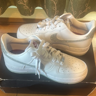 Nike Women's Air Force 1 '07 LX "White/Cool Grey/Multi Color"