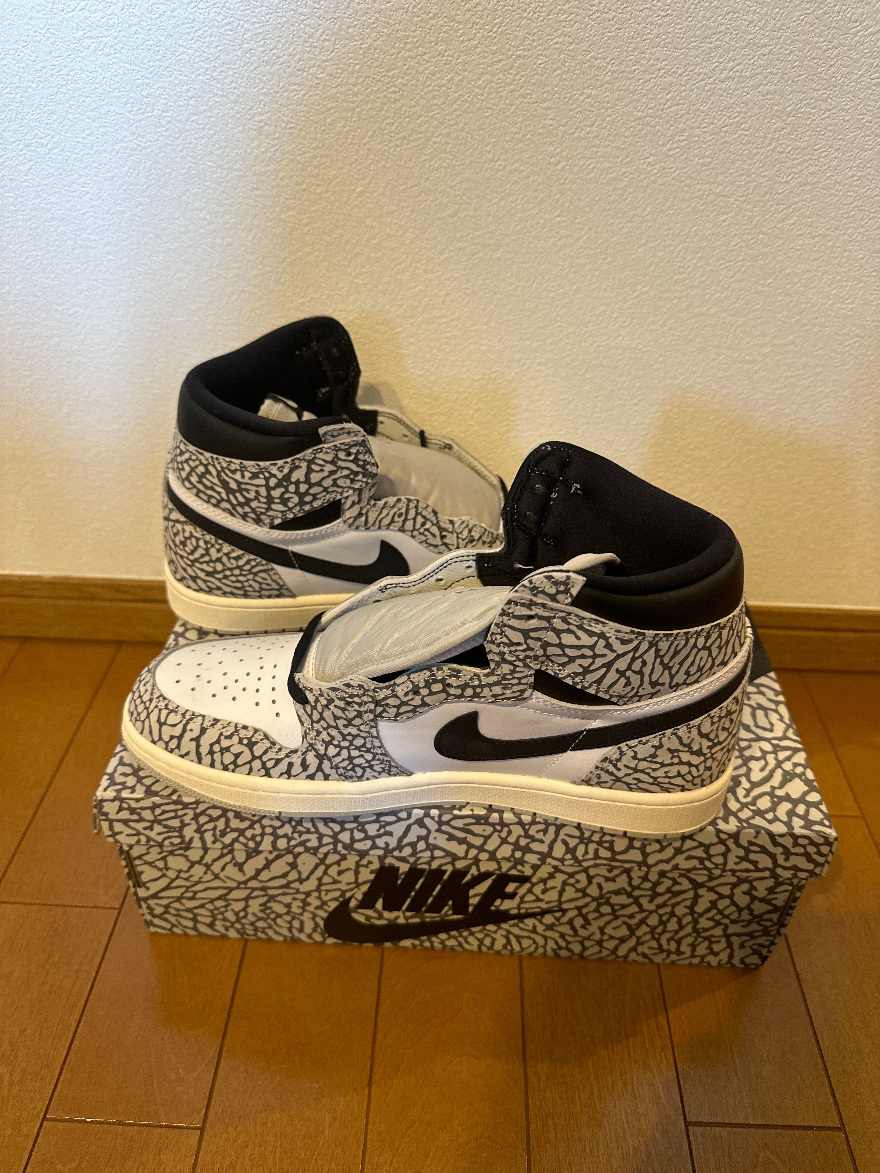 Nike Air Jordan 1 High OG "White Cement/Safari"