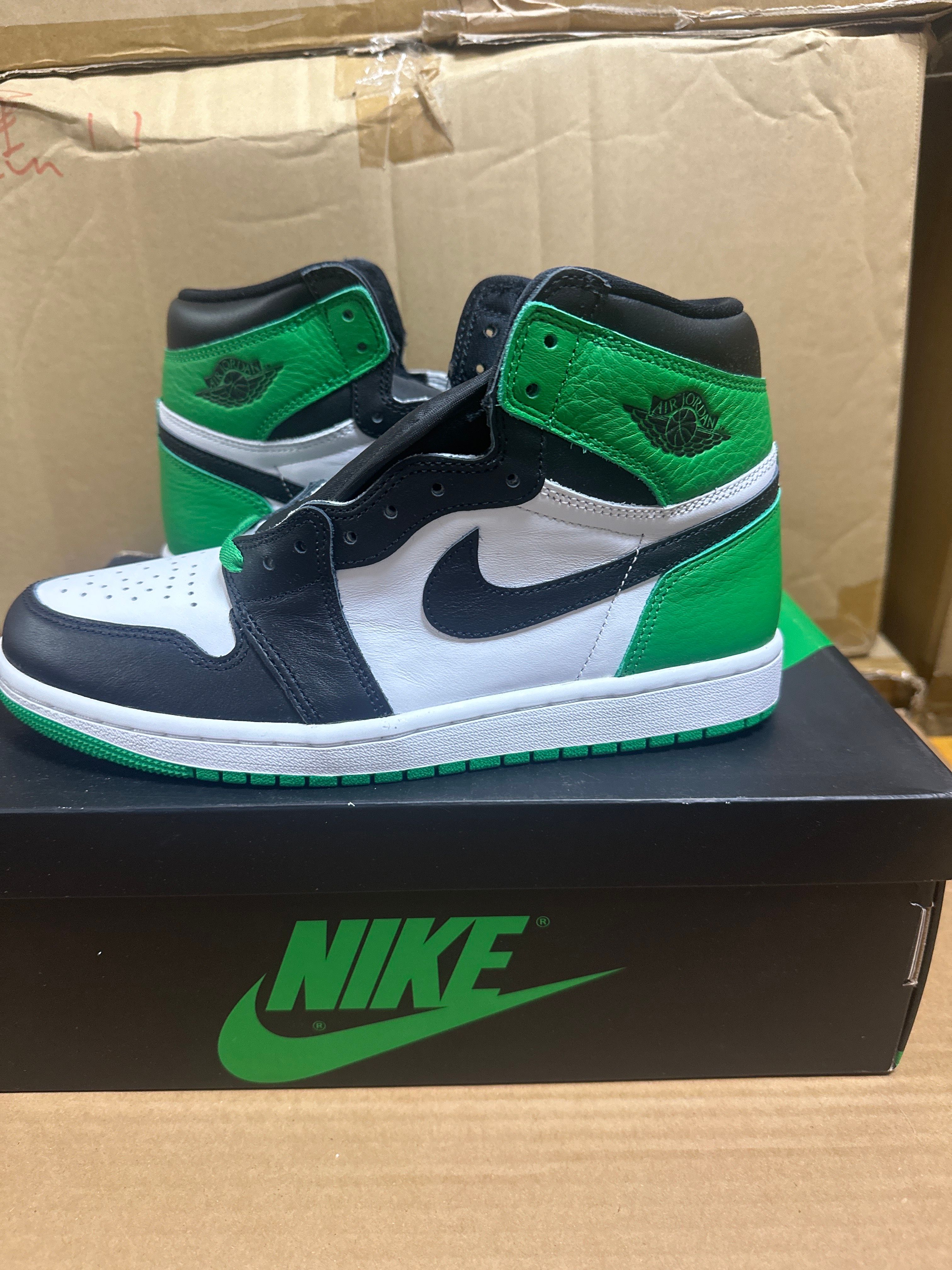 Nike Air Jordan 1 Retro High OG "Celtics/Black and Lucky Green" (2023)