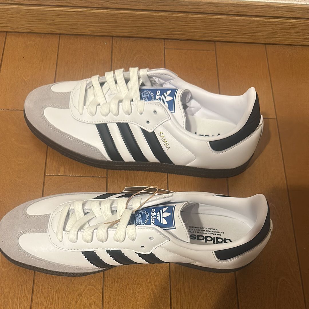 adidas Samba OG "Cloud White/Core Black/Clear Granite"