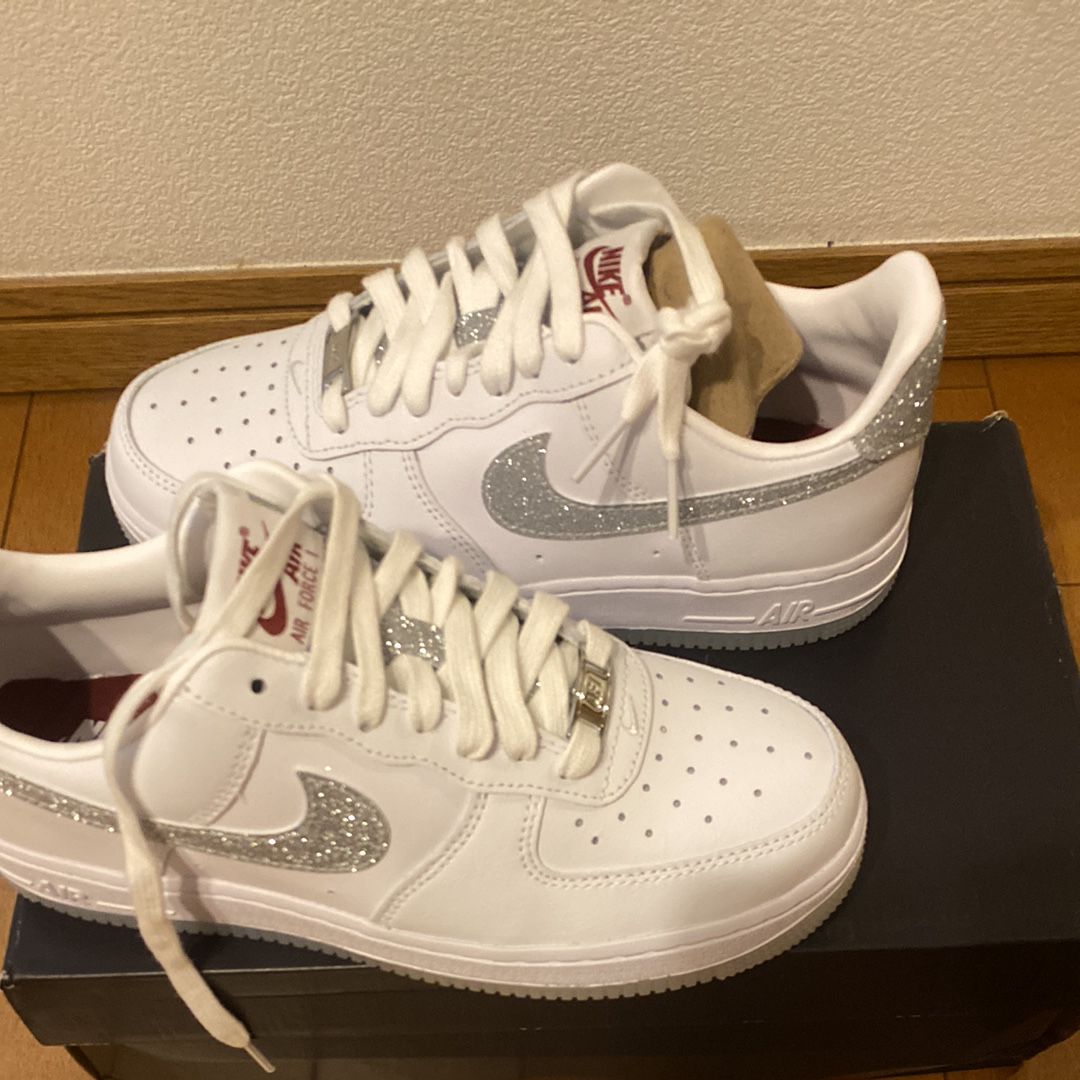 Nike Women's Air Force 1 '07 LX "White/Cool Grey/Multi Color"