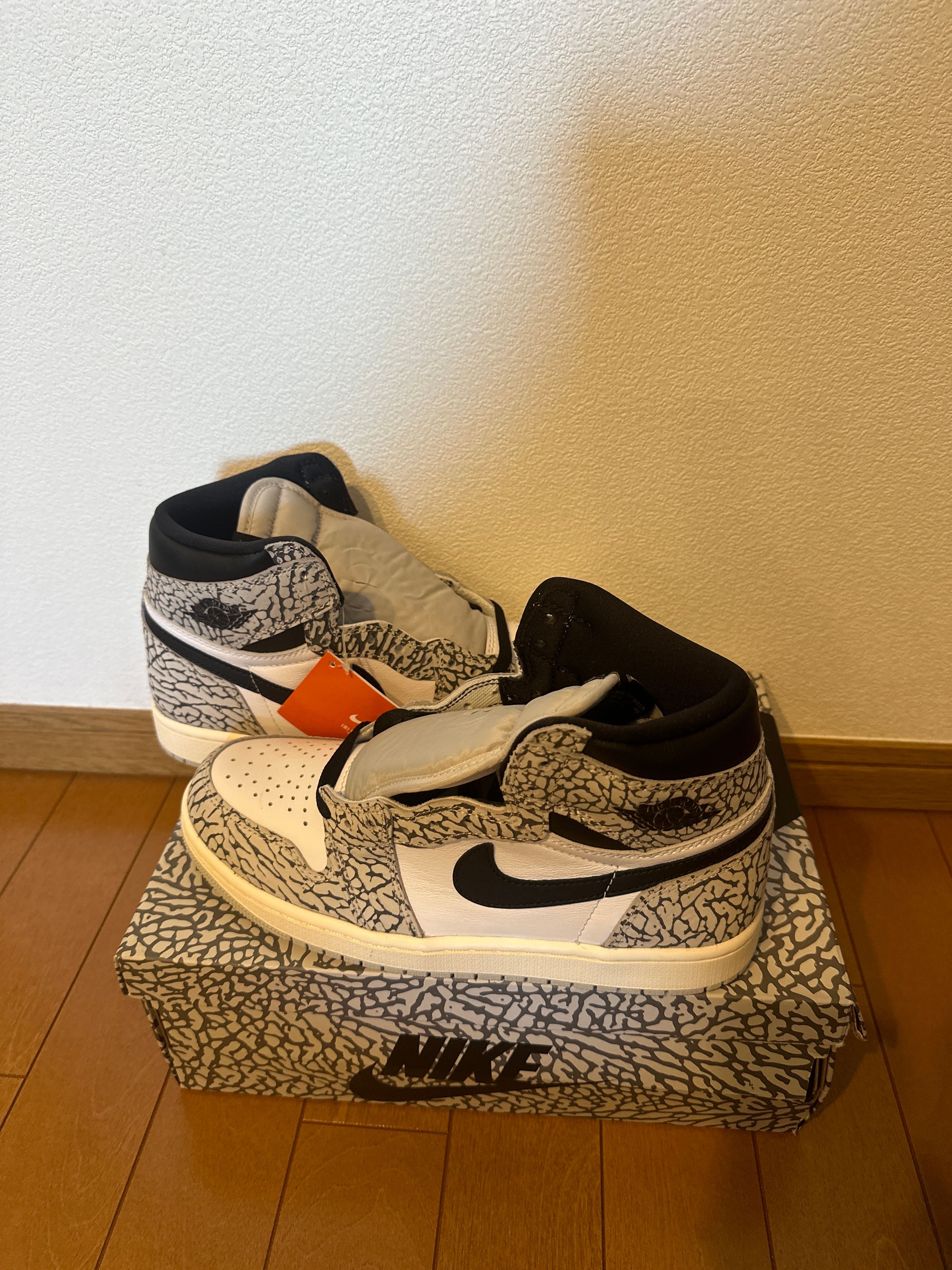 Nike Air Jordan 1 High OG "White Cement/Safari"