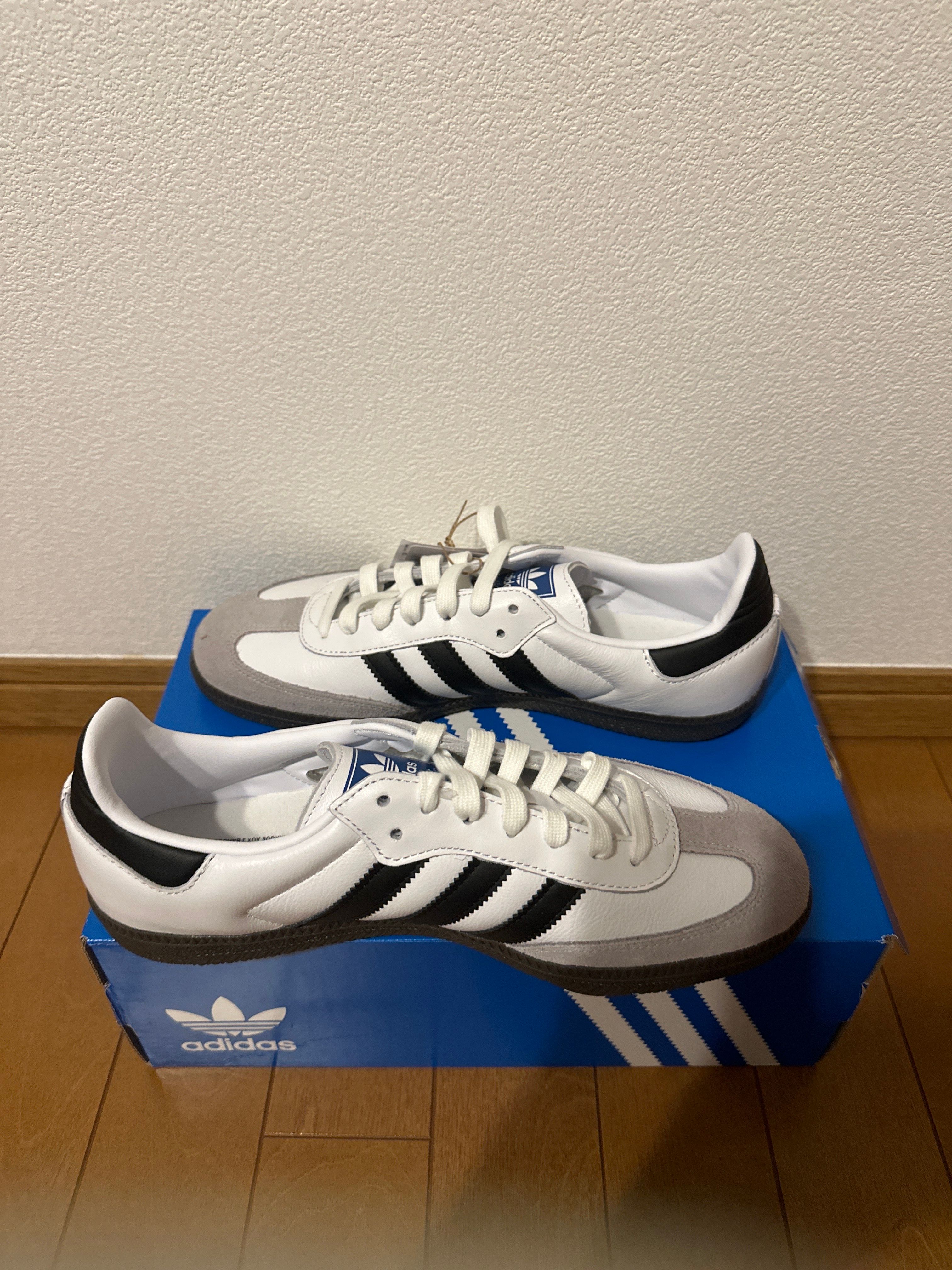 adidas Samba OG "Cloud White/Core Black/Clear Granite"