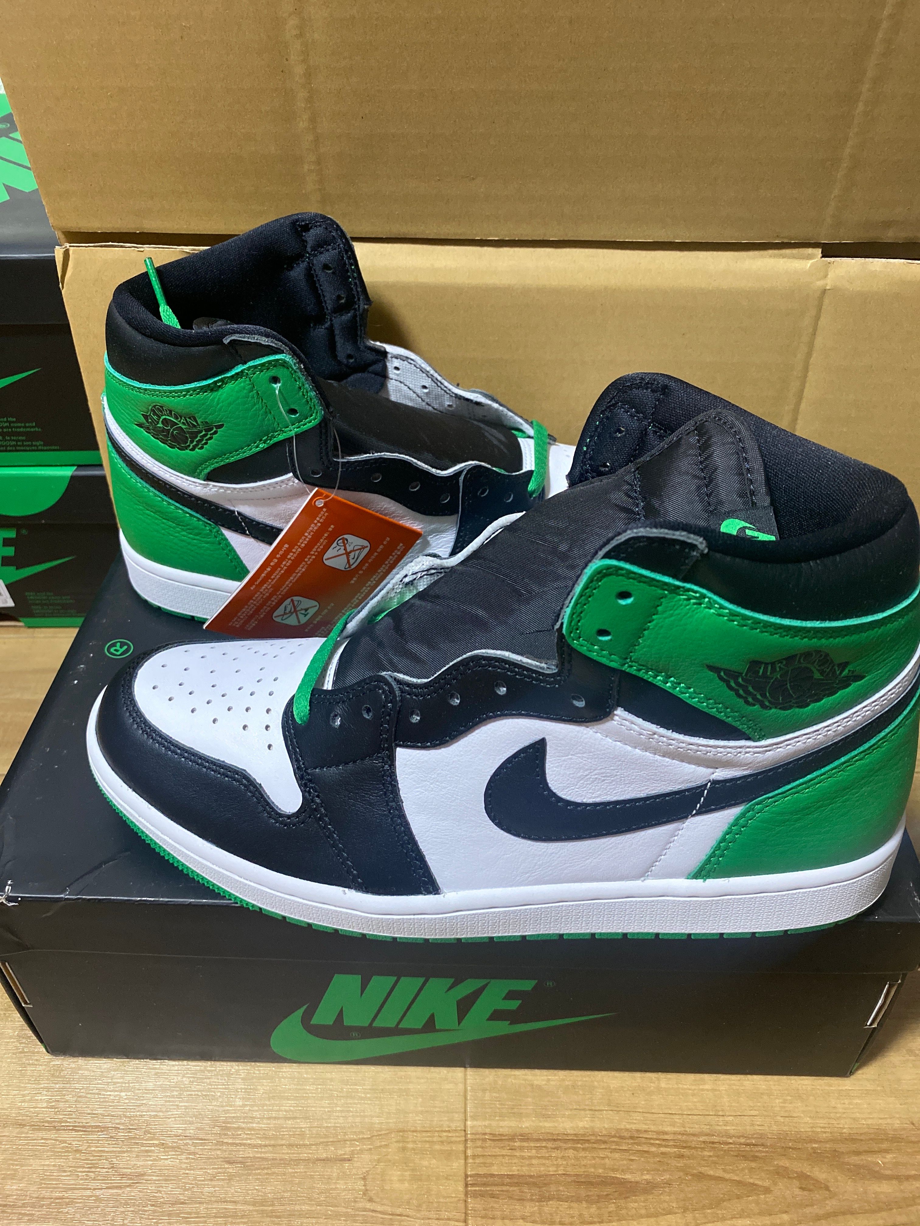 Nike Air Jordan 1 Retro High OG "Celtics/Black and Lucky Green" (2023)