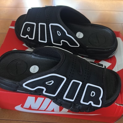 Nike Air More Uptempo Slide "Black" (DV2132-001/DV2137-001)
