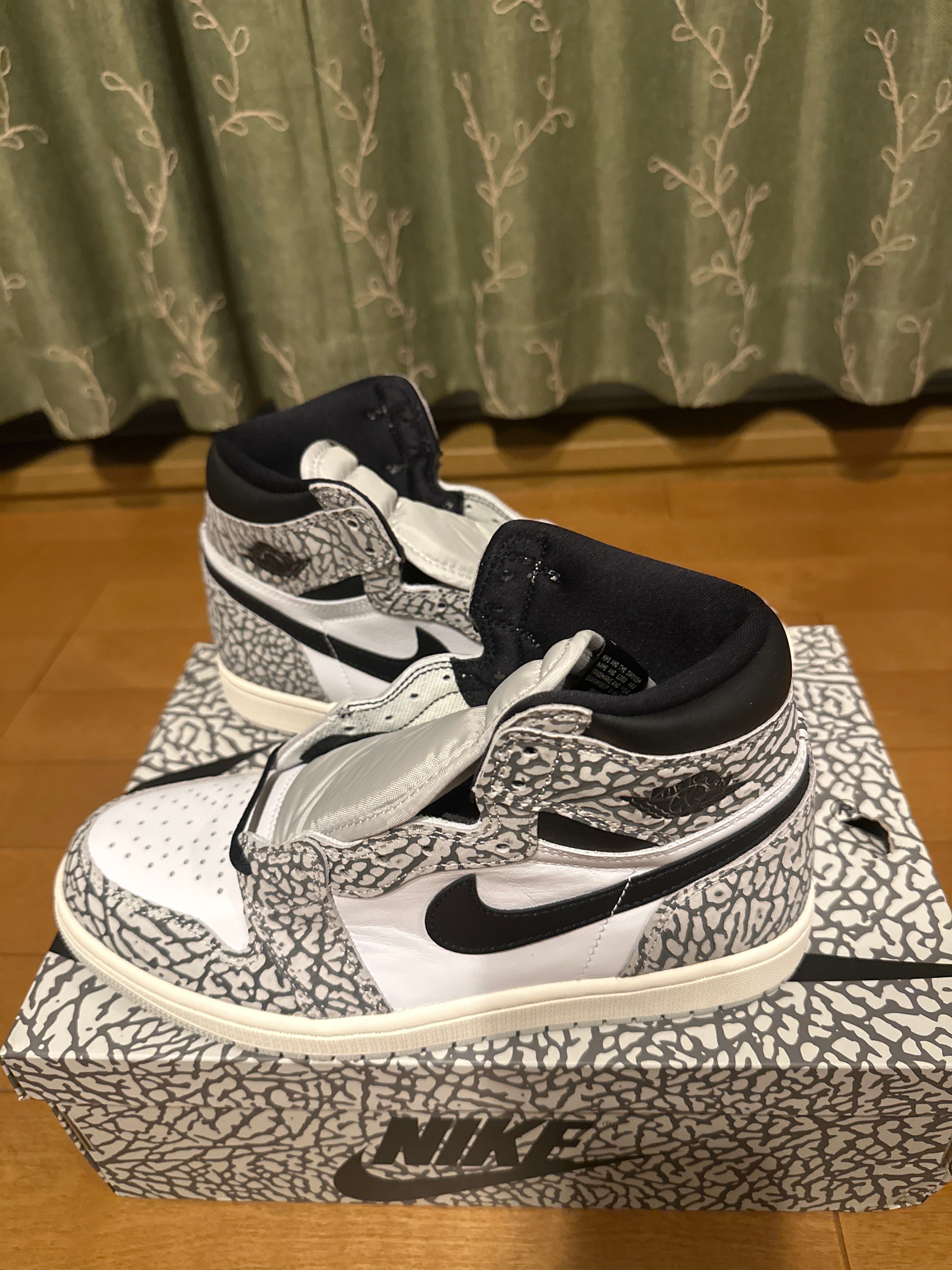 Nike Air Jordan 1 High OG "White Cement/Safari"
