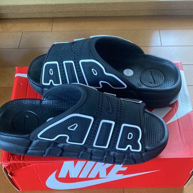 Nike Air More Uptempo Slide "Black" (DV2132-001/DV2137-001)