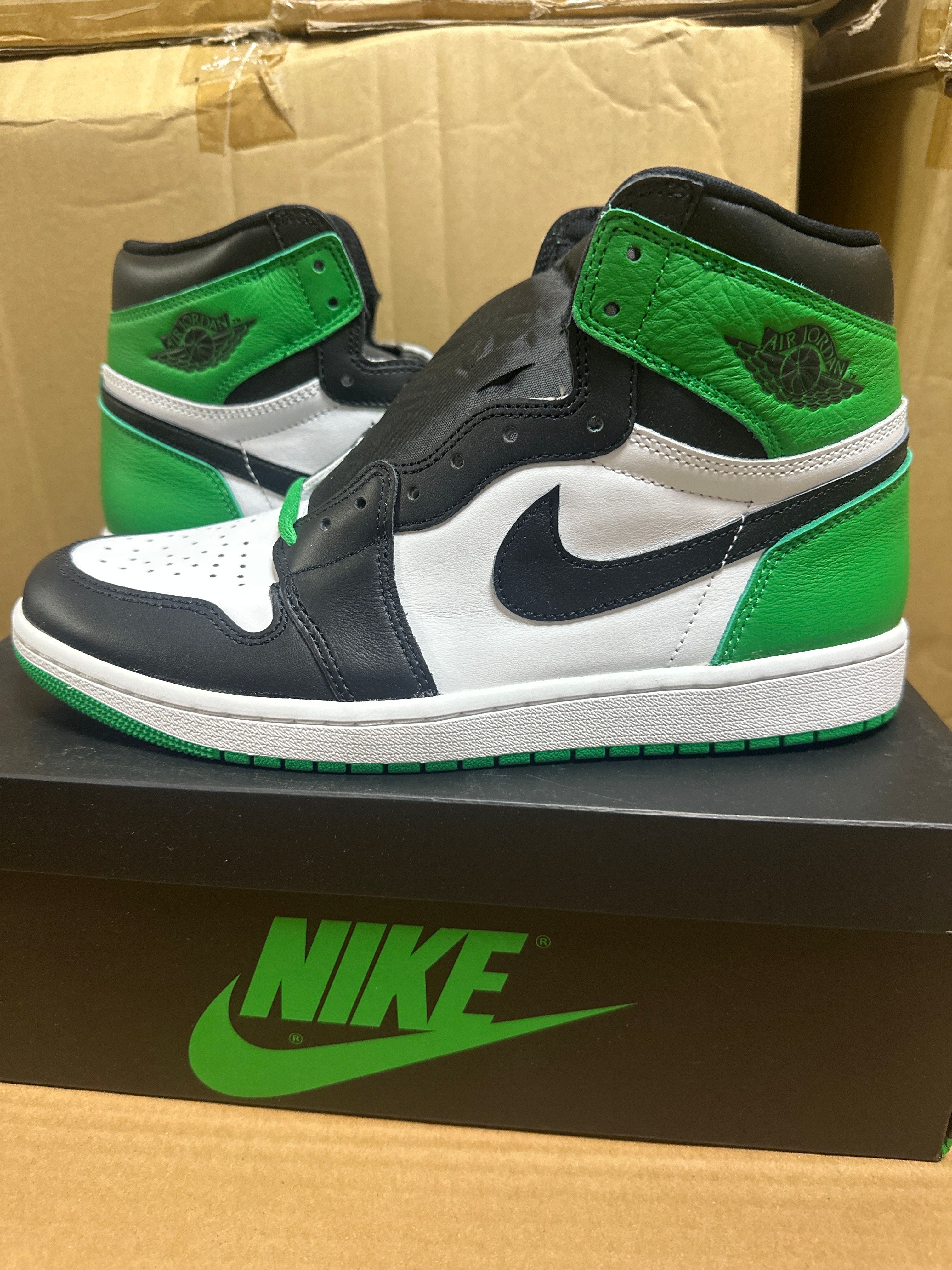 Nike Air Jordan 1 Retro High OG "Celtics/Black and Lucky Green" (2023)