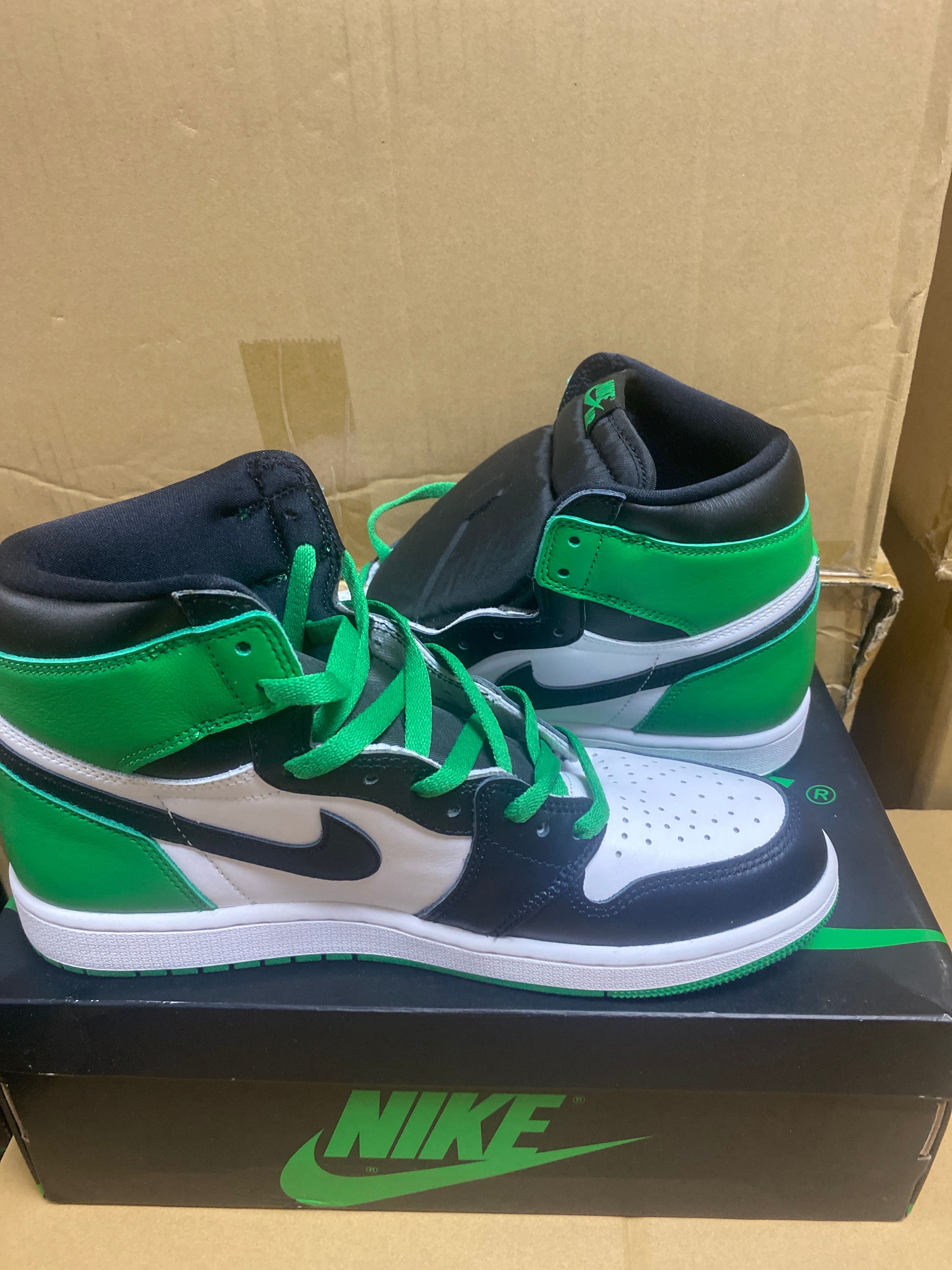 Nike Air Jordan 1 Retro High OG "Celtics/Black and Lucky Green" (2023)