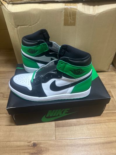 Nike Air Jordan 1 Retro High OG "Celtics/Black and Lucky Green" (2023)
