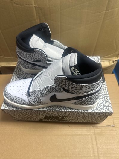 Nike Air Jordan 1 High OG "White Cement/Safari"