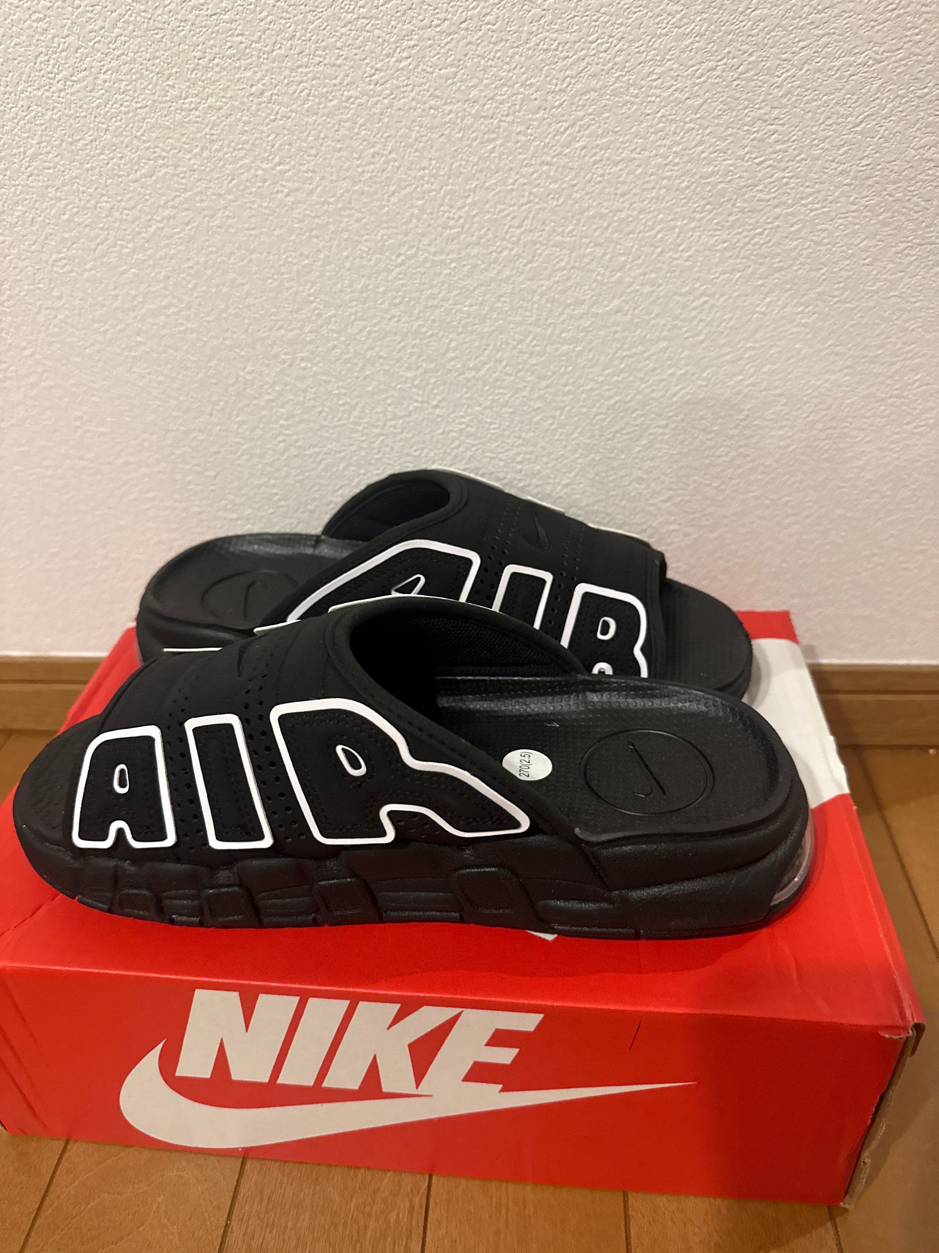 Nike Air More Uptempo Slide "Black" (DV2132-001/DV2137-001)